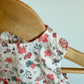 Linen Floral Dress with Bodysuit / 0-3m