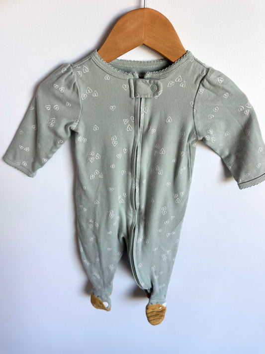 Bee Foot Sage Sleeper / 6m