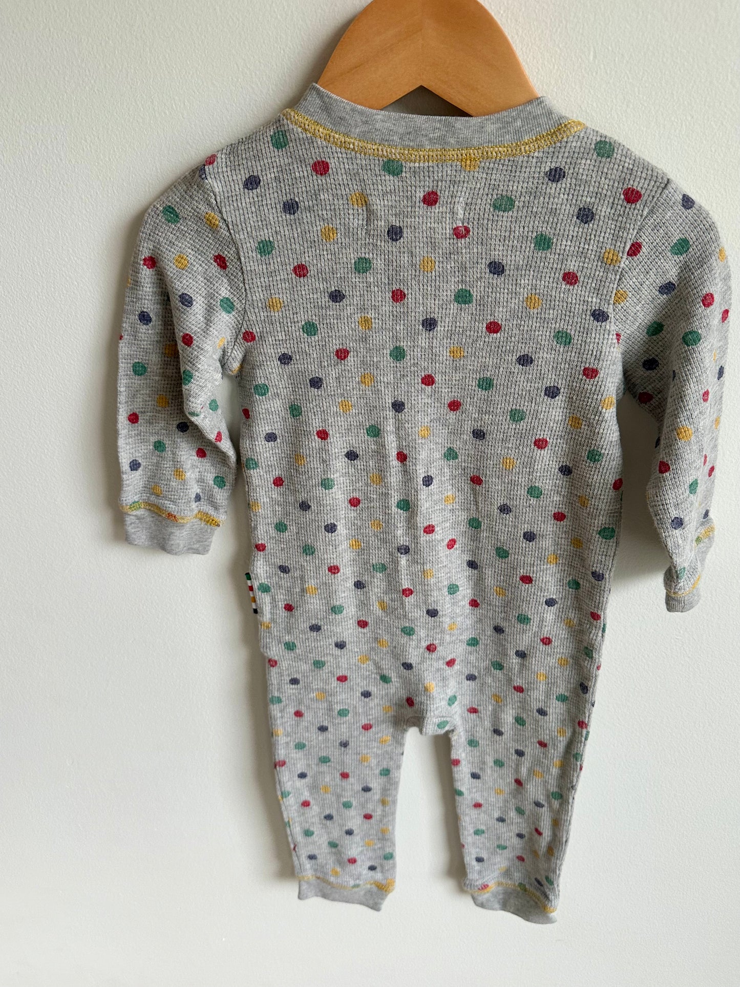 Dot Pattern Jumpsuit / 12-18m