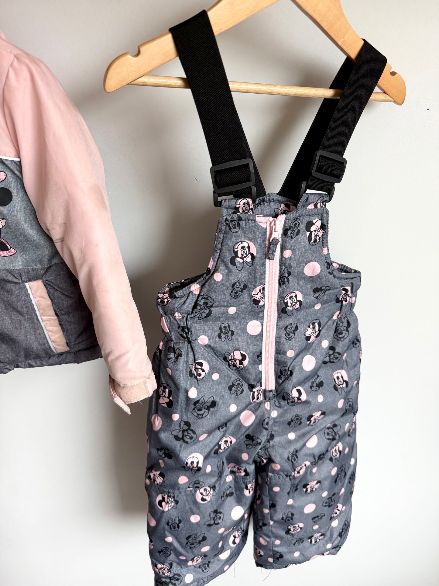 Minnie Winter Jacket + Snow Pants Set (PLAY) / 2T (No Shipping)