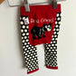 Bear Cheeks Dotted Leggings / 18-24m