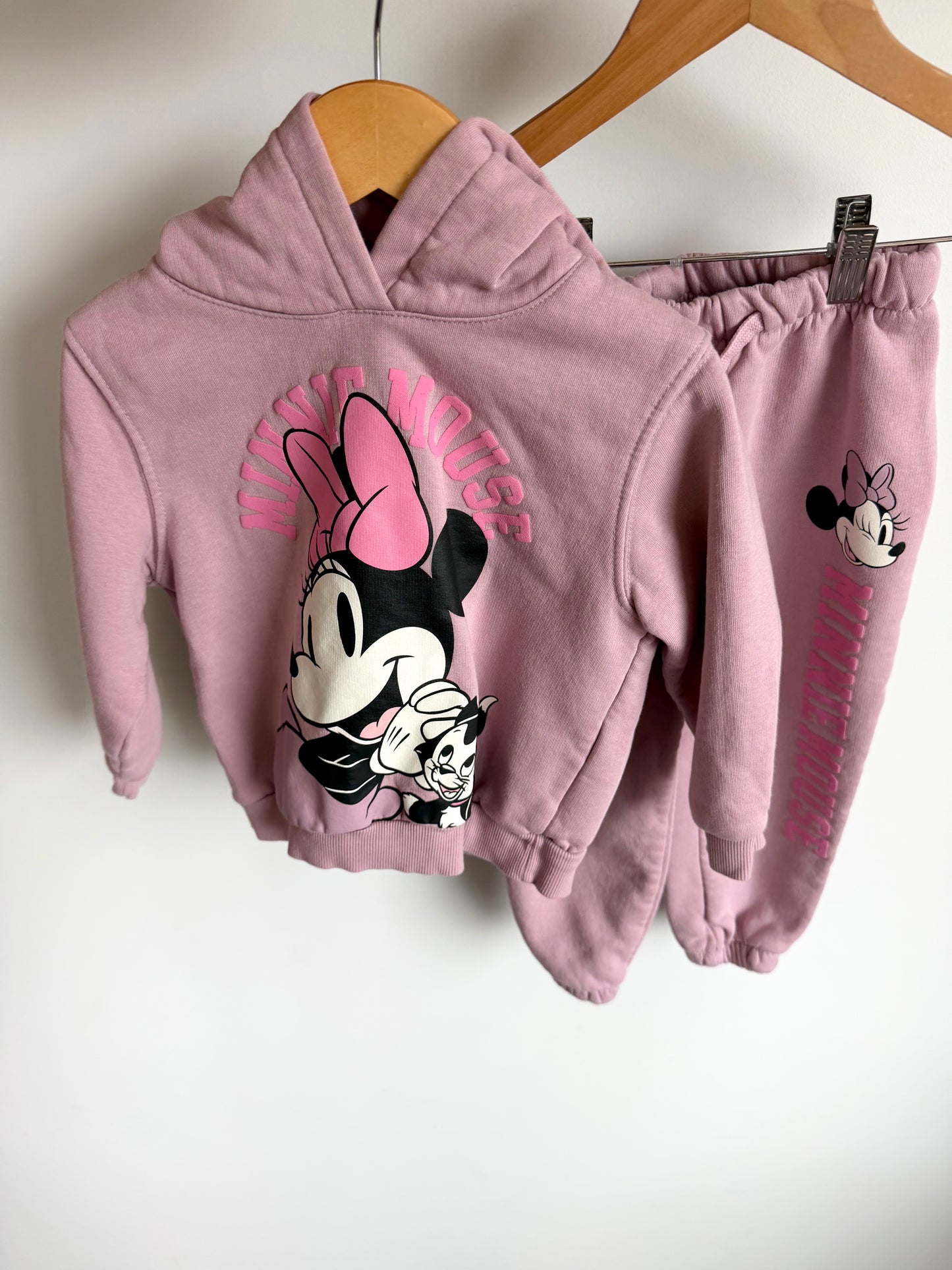 Minnie Mouse Hoodie + Pant Set (PLAY) / 3-4T