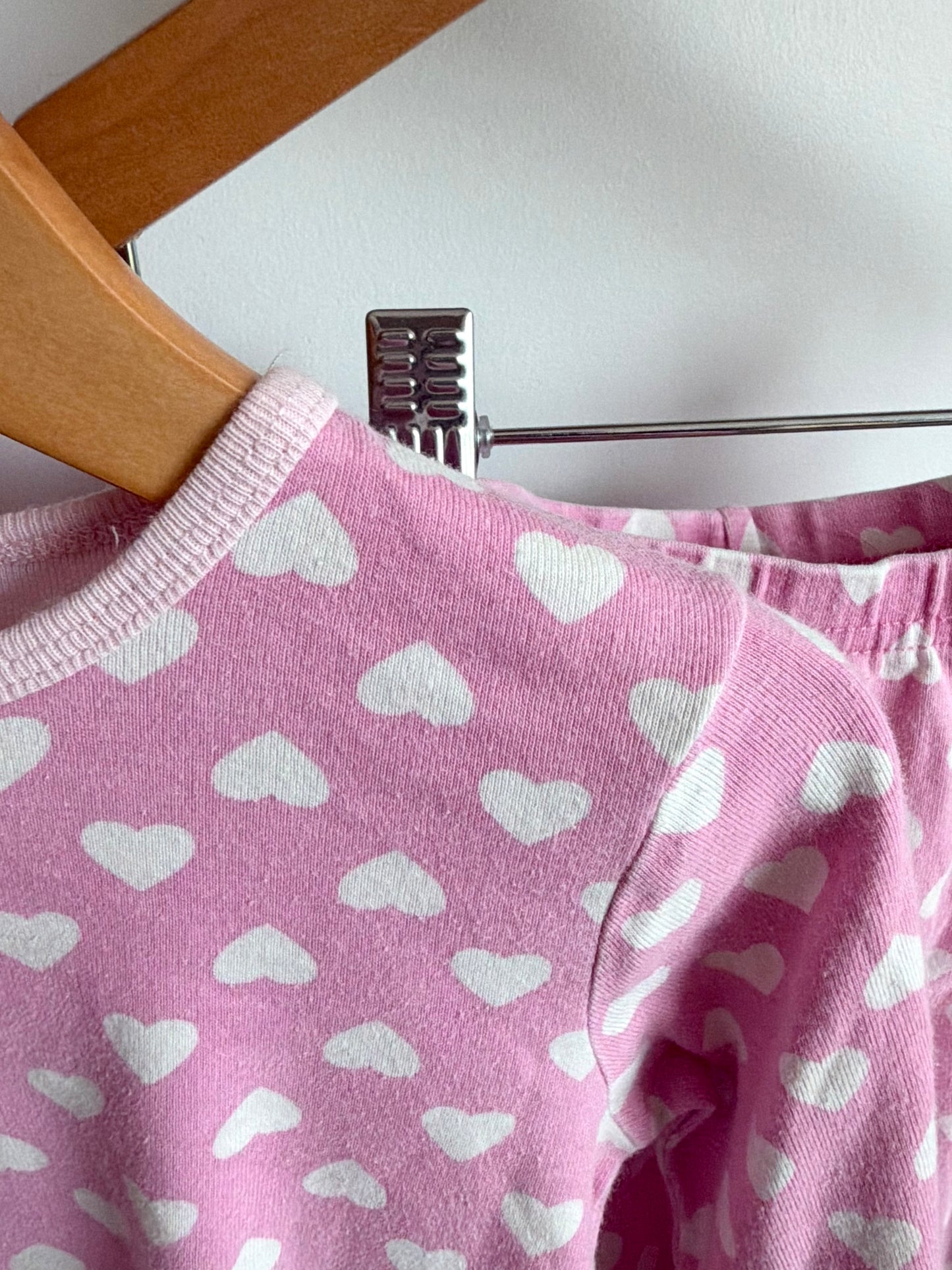 Heart Pink PJ Set / 2-3T