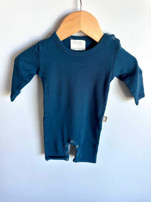 Cobalt Blue Organic Jumpsuit / 6-12m