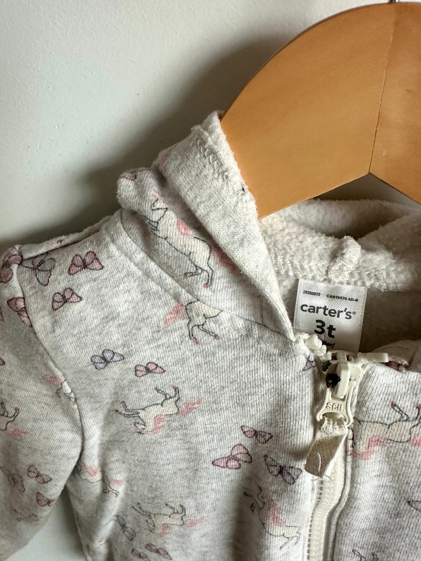 Grey Unicorn Sweater / 2-3T