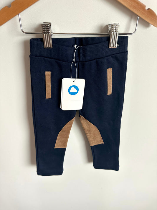 Mayoral Dark Pants with Brown Details (With TagS) / 12m