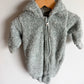 Teal + White Ear Bunting Suit / 1-3m