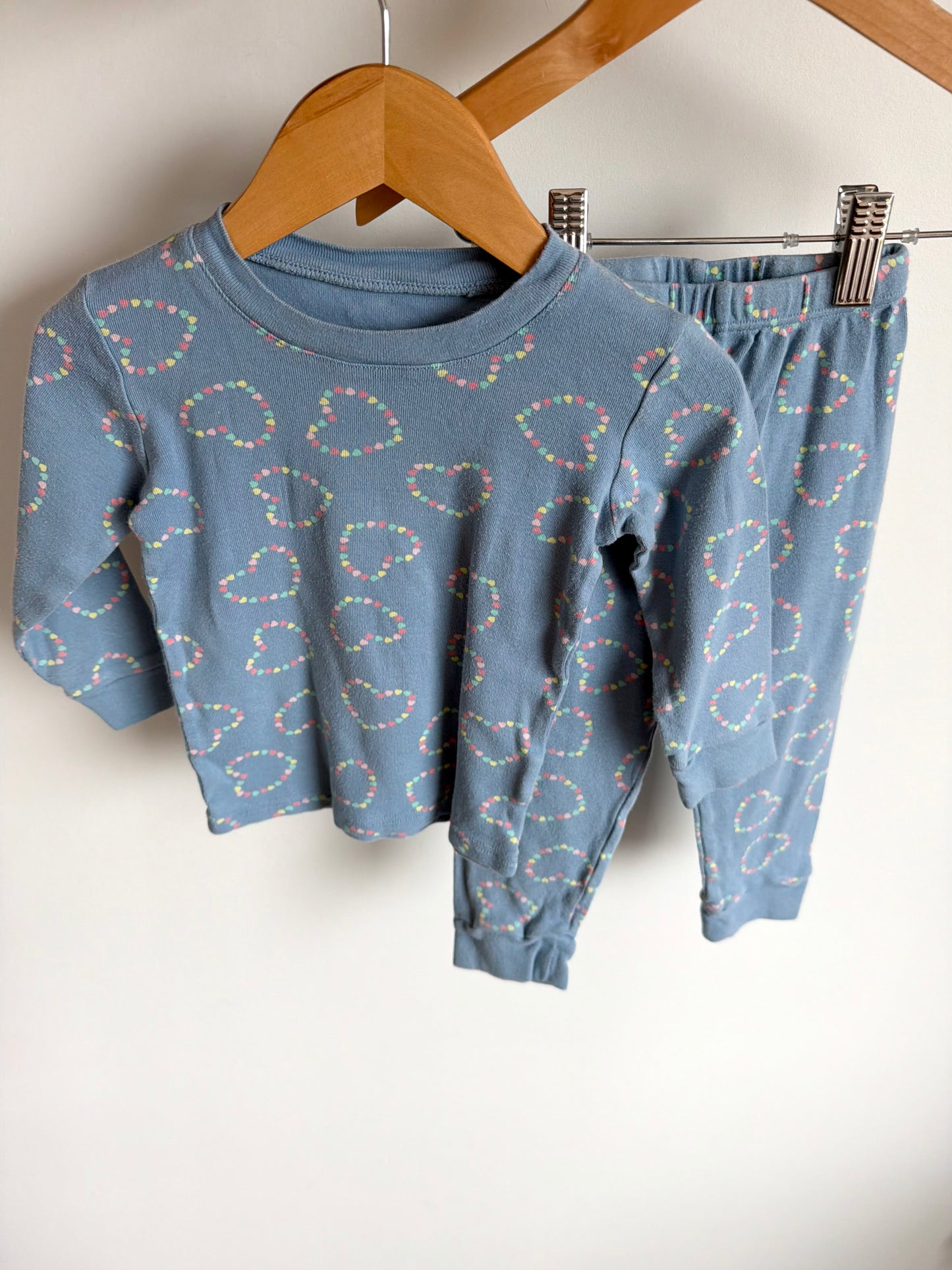 Blue Heart PJ Set (PLAY) / 18-24m