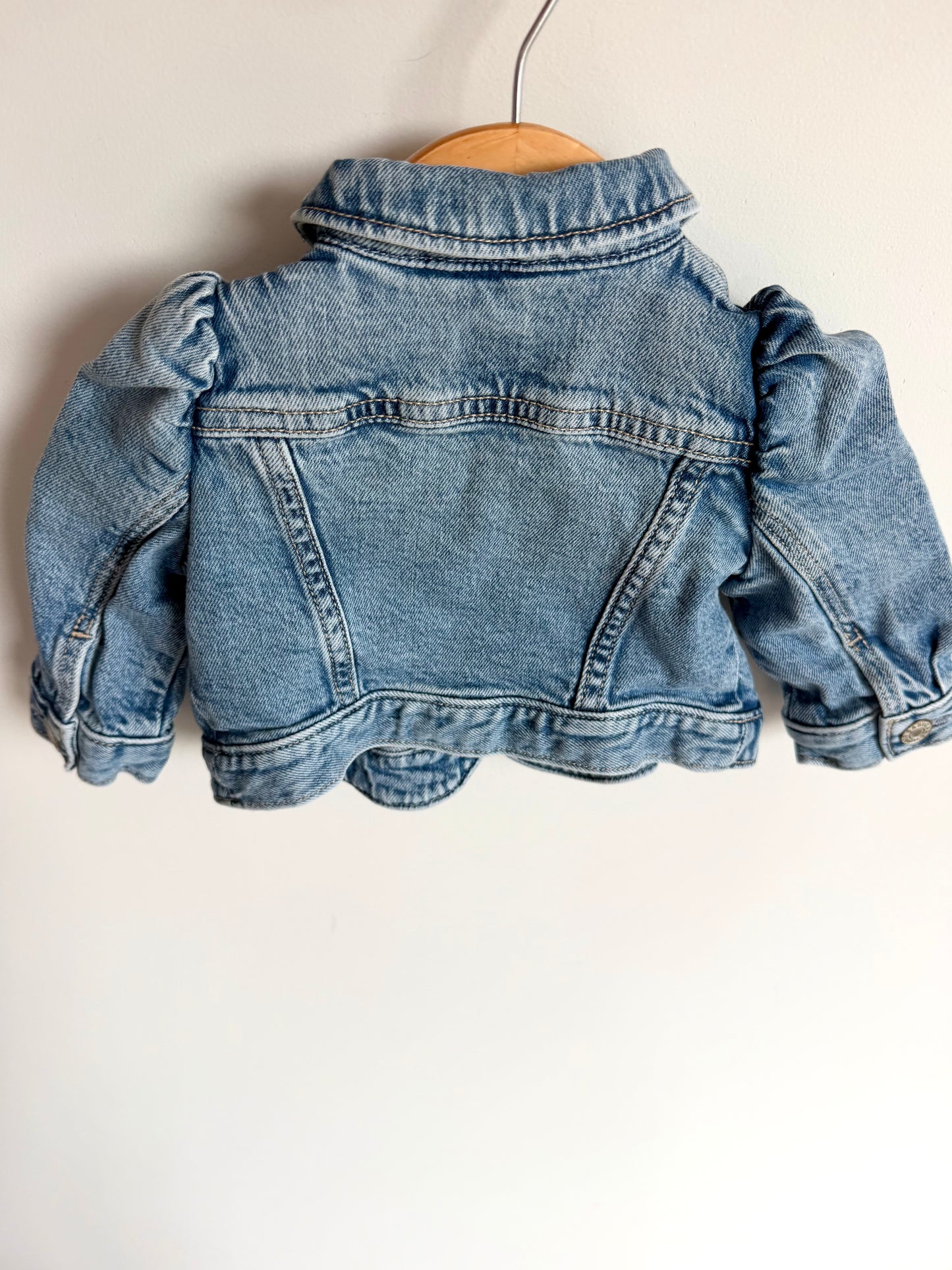 Gap Blue Snap Jean Jacket / 0-6m