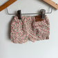 Pink Flower Shorts / 6m