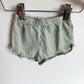 H&M Sage Ruffle Trim Shorts / 4-6m