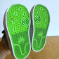 Adidas High Top Grey Blue Green Sneakeres / Size 4 Infant