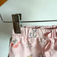 H&M Pink Ruffle Trim Floral Shorts / 4-6m
