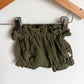 Green Eyelet Shorts / 9-12m