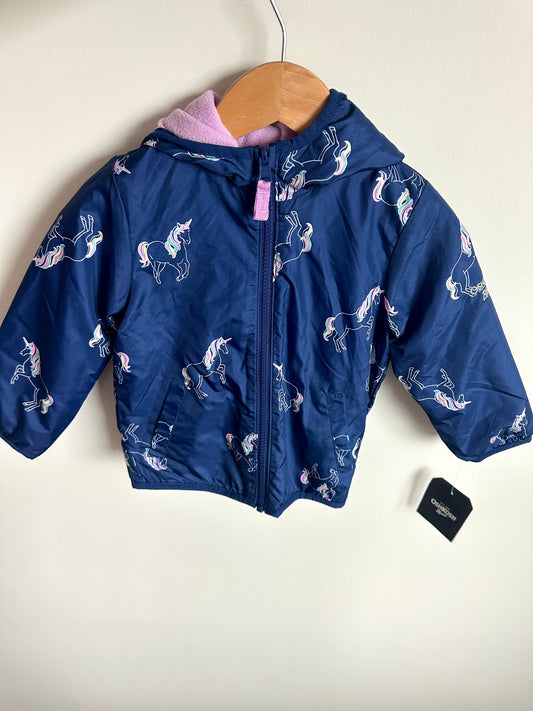 Unicorn Blue Coat (With Tags) / 24m