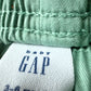 Green Ruffle Trim Shorts / 3-6m