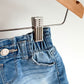 Jean Scrunchy Waist Shorts / 3-6m