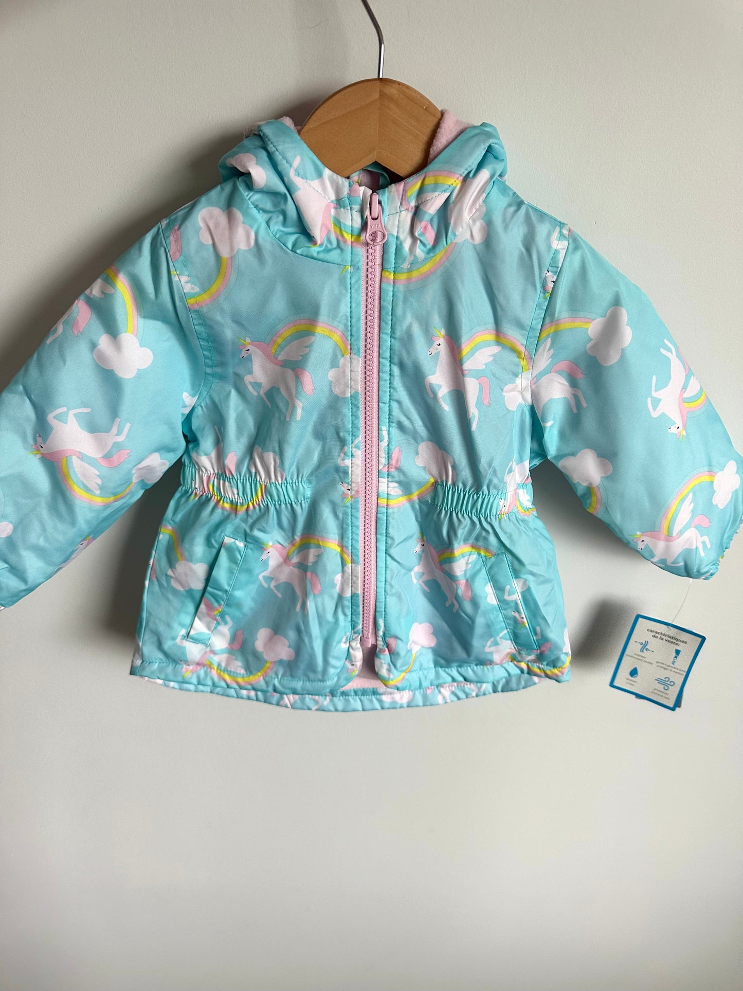 Unicorn Hood Coat (With Tags) / 18m