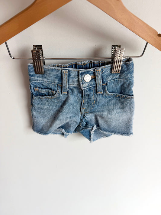 Jean Adjustable Shorts / 3-6m