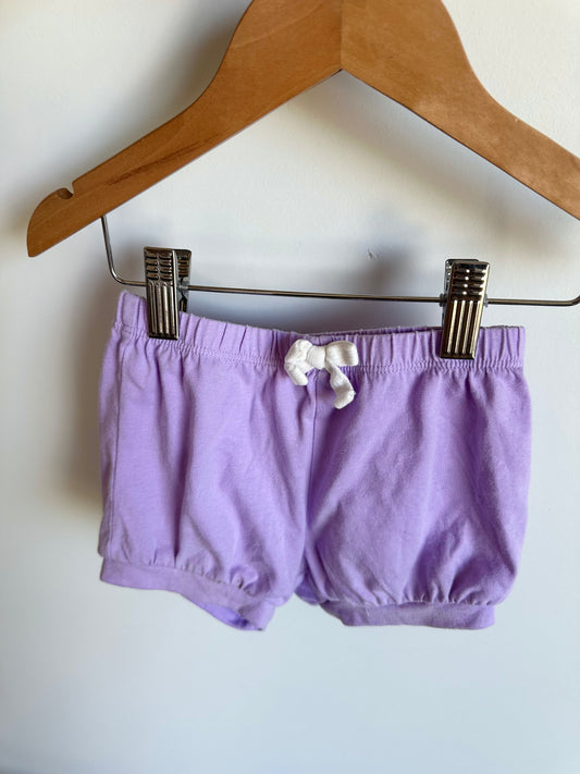 Purple Bubble Shorts / 12-18m