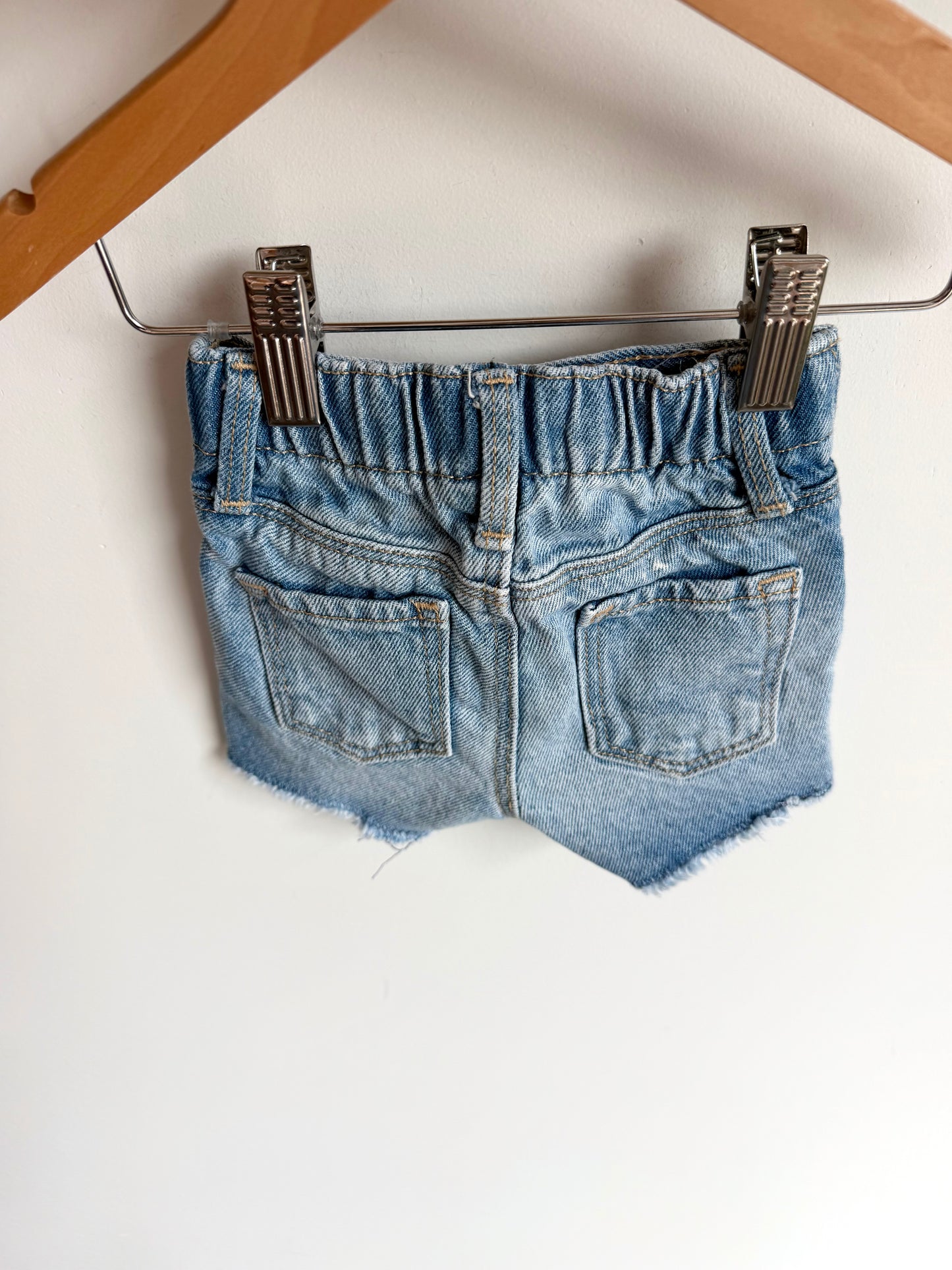 Jean Adjustable Shorts / 3-6m