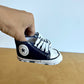 Navy Soft Sole Lace Shoes / 3-6m