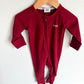 Zippies Maroon Sleeper / 3-6m