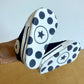 Navy Soft Sole Lace Shoes / 3-6m