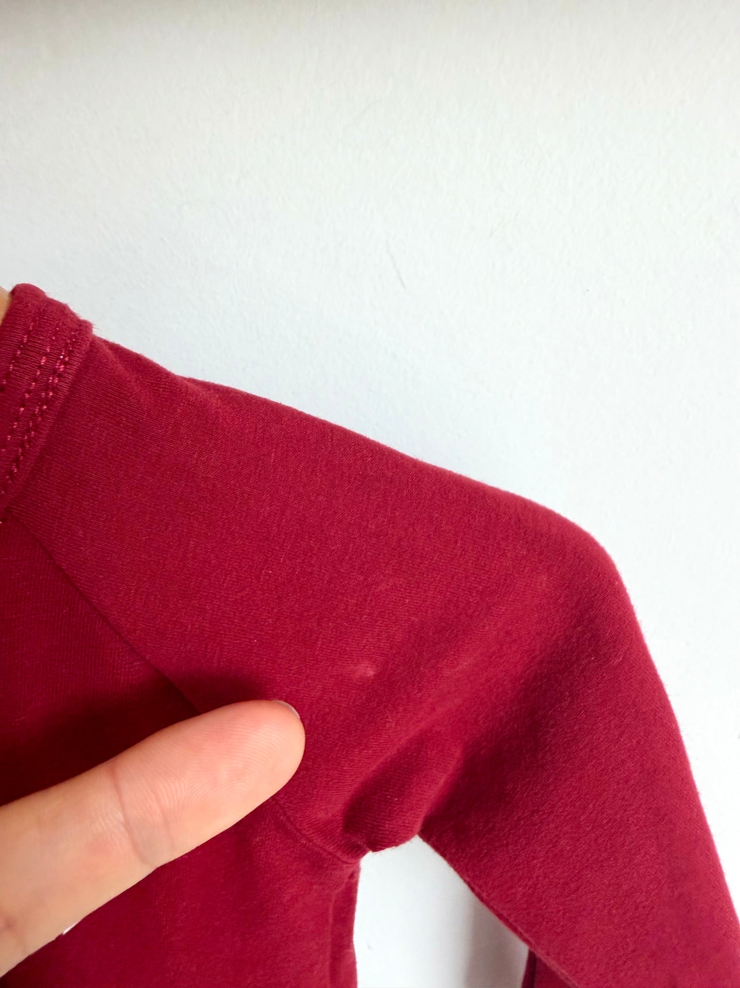 Zippies Maroon Sleeper / 3-6m