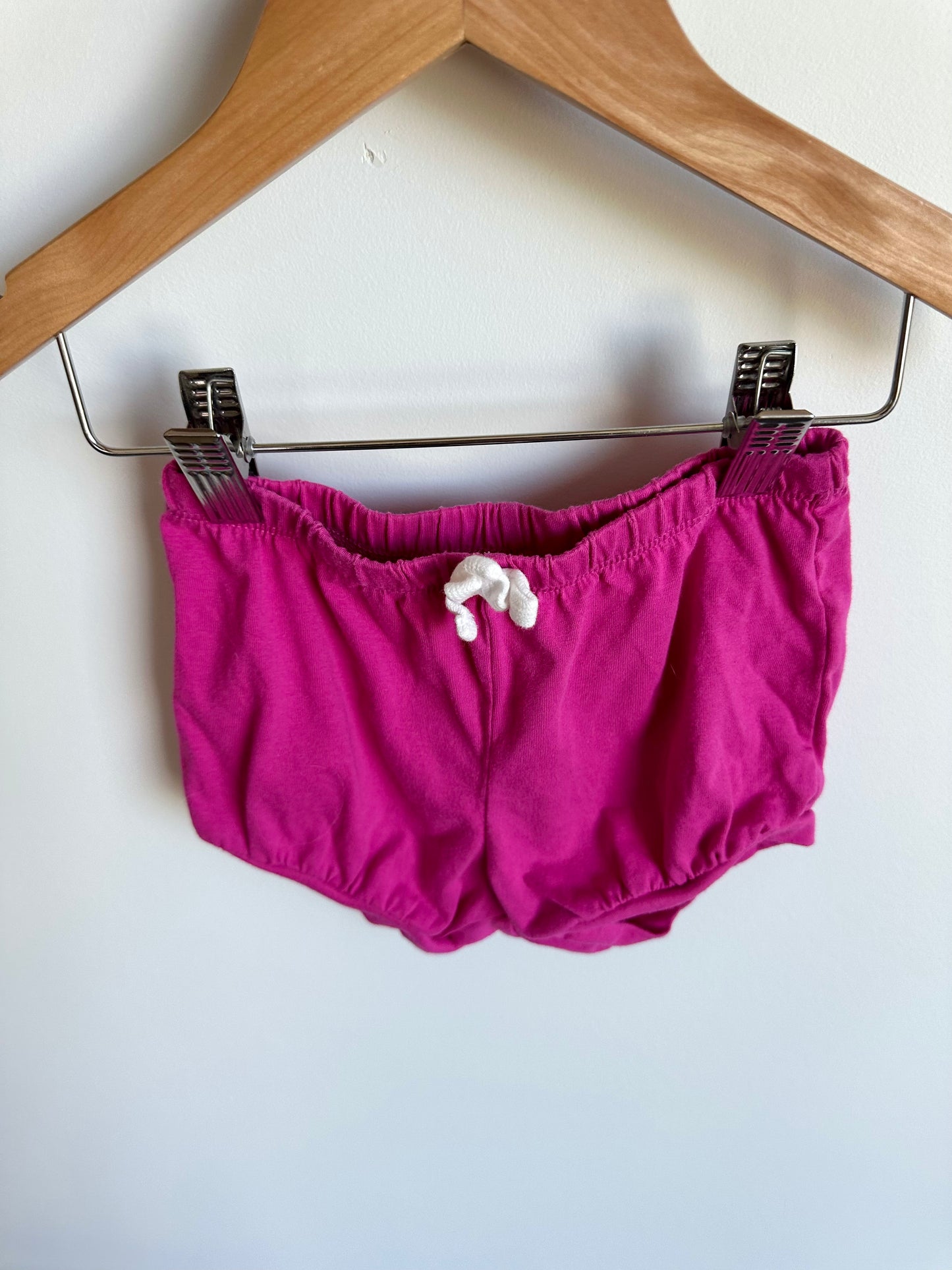 Pink Bubble Shorts / 12-18m