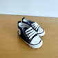 Navy Soft Sole Lace Shoes / 3-6m