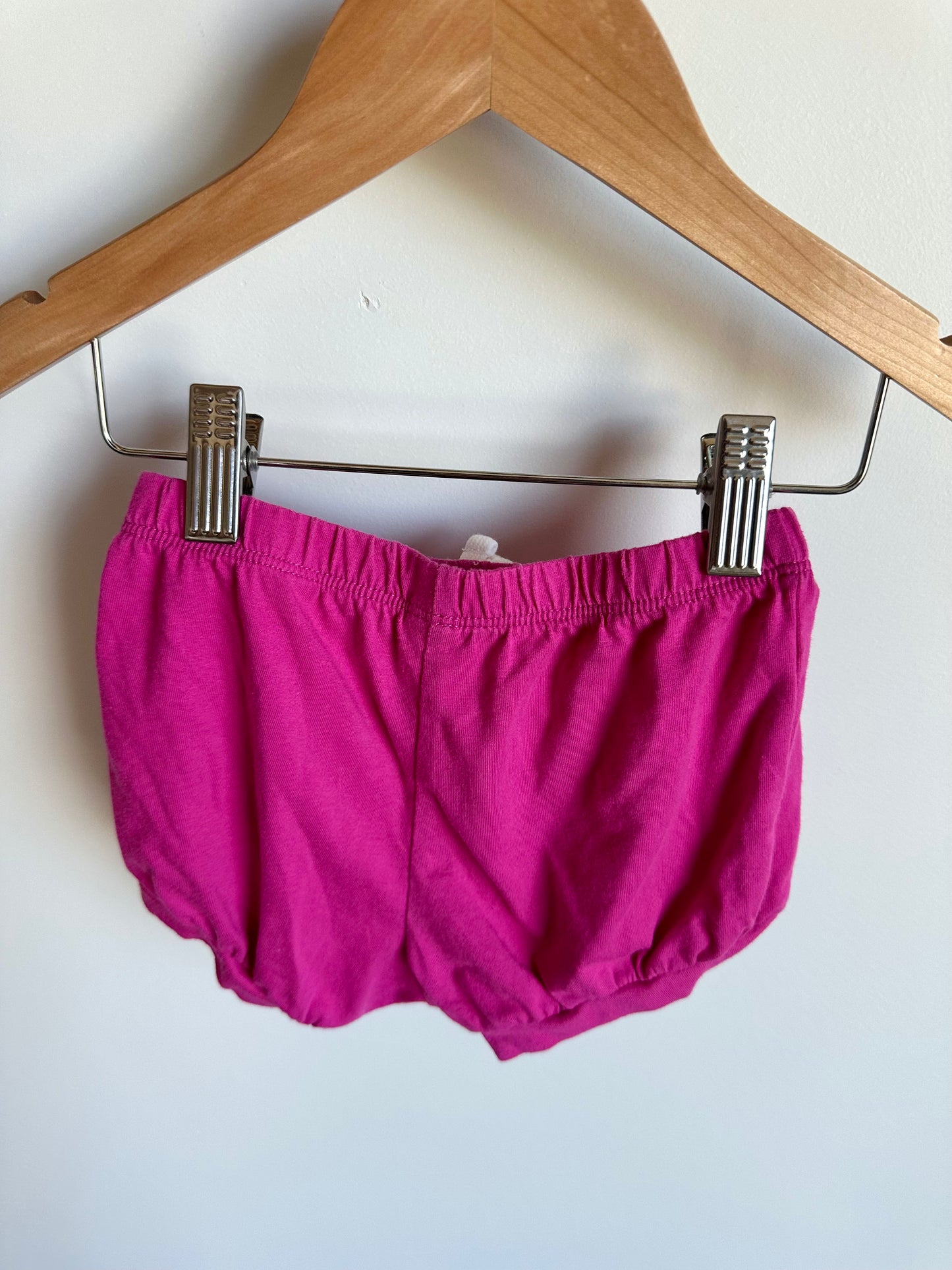 Pink Bubble Shorts / 12-18m