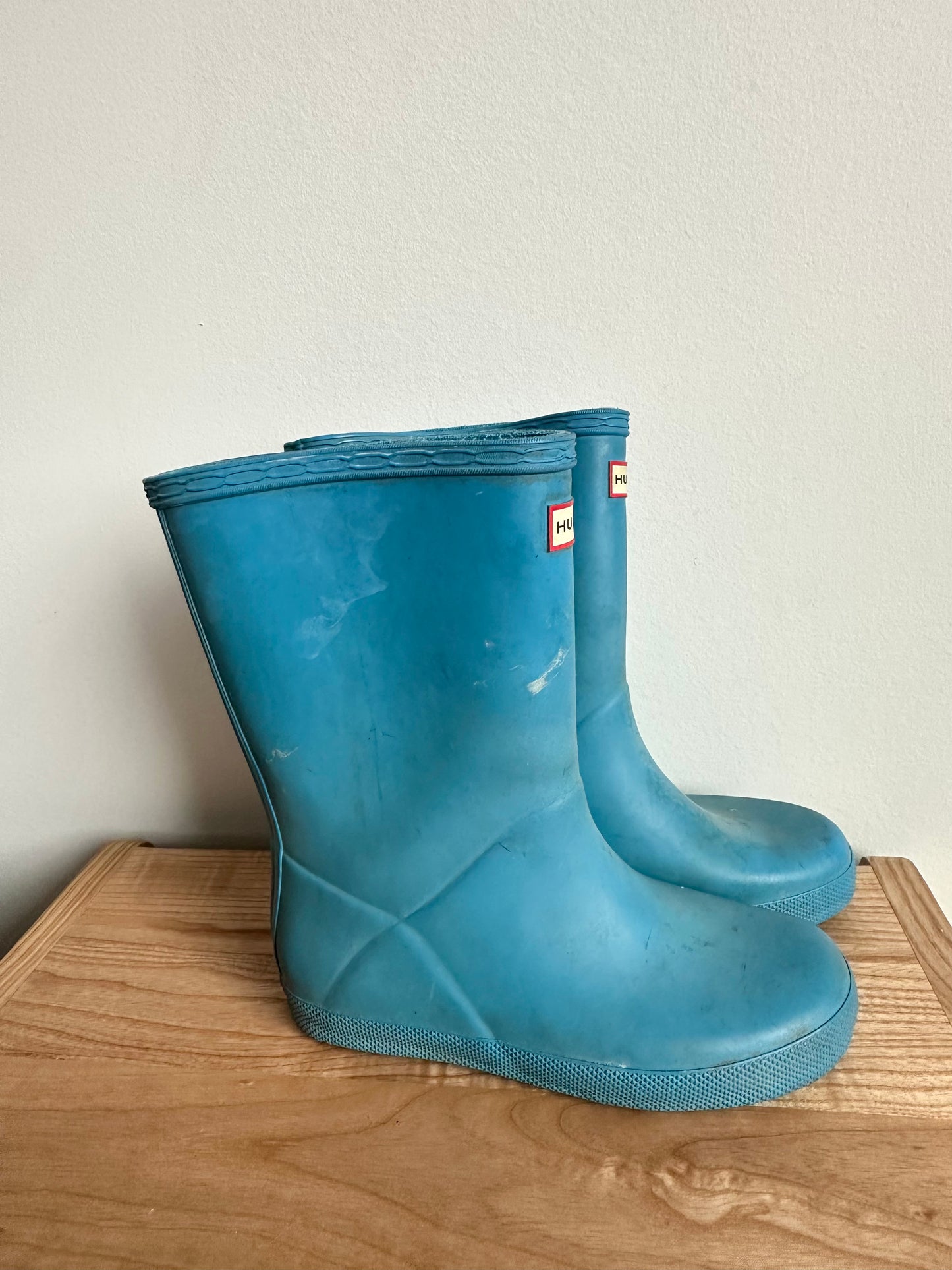 Blue Hunter Rain Boots / Size 12 (Little Kid)