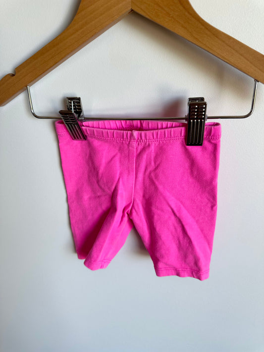 Oshkosh Pink Biker Shorts / 6-9m