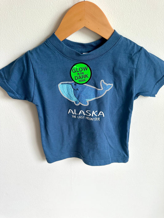 Glow in the Dark Alaska T-Shirt (With Tags) / 12m