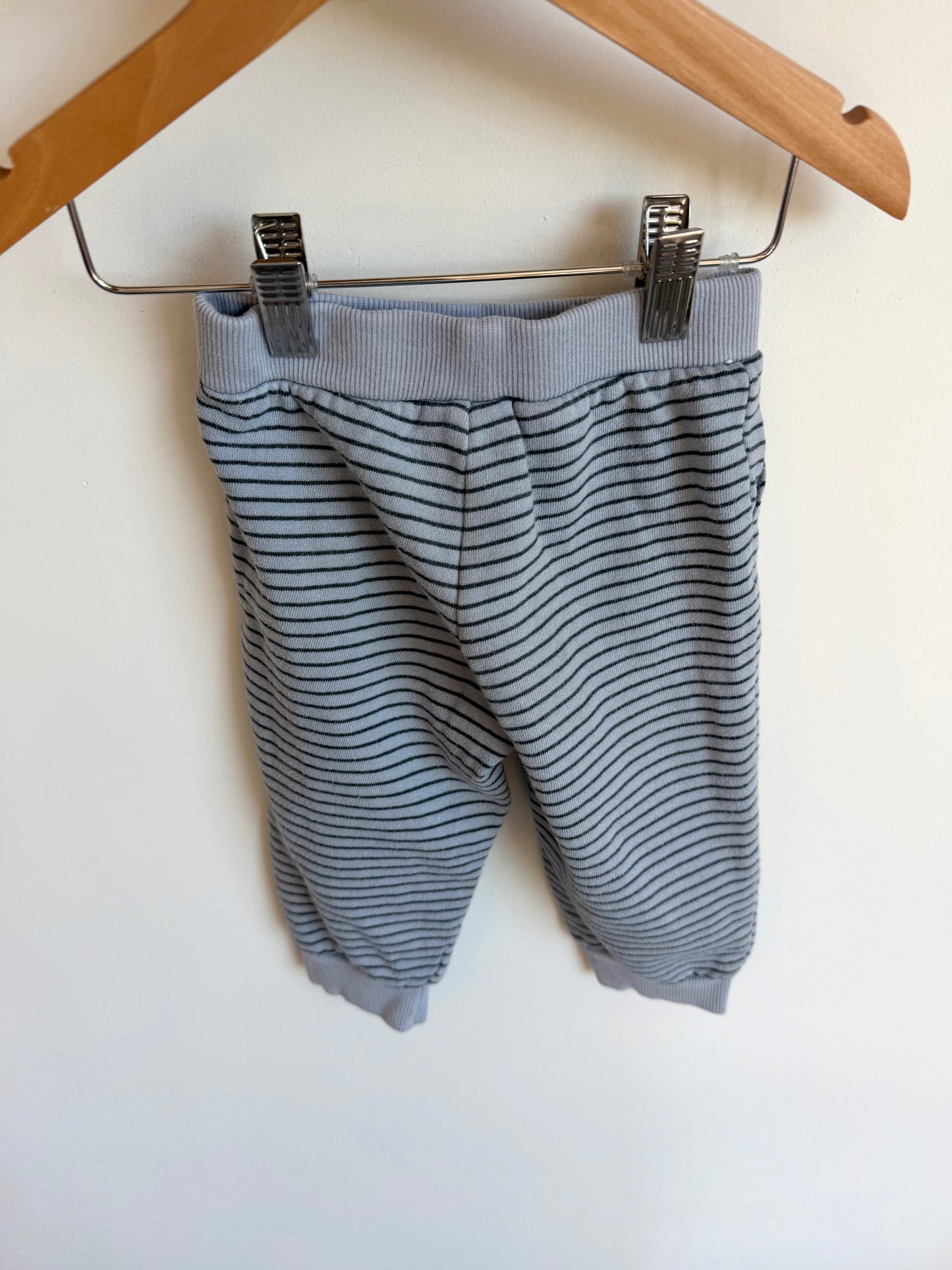 Blue Striped Tapered Pants / 18m