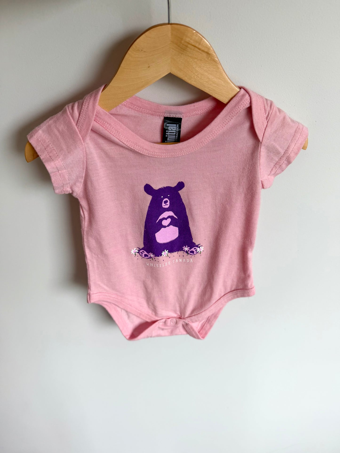 Whistler Canada Pink Bodysuit / 18m
