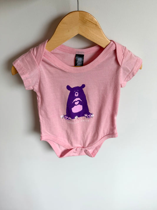 Whistler Canada Pink Bodysuit / 18m