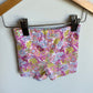 Floral Biker Shorts / 12-18m