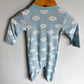 Cloud Blue Cotton Sleeper / 3-6m