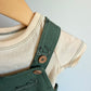Alligator Overall + T-Shirt Set / 3-6m