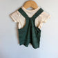 Alligator Overall + T-Shirt Set / 3-6m