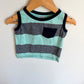 H&M Blue Panel Pocket Tank Top / 18-24m