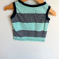 H&M Blue Panel Pocket Tank Top / 18-24m