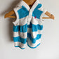 Ralph Lauren Hood Stripe Top / 9m