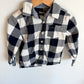 Checkered Button Up Top / 3T