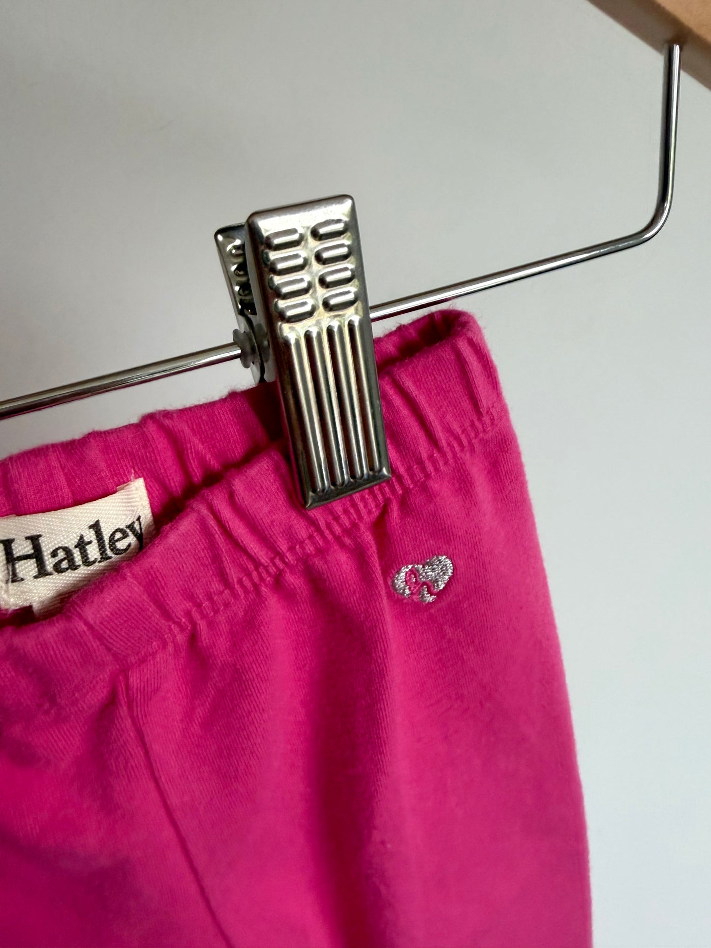 Hatley Pink Heart Pants / 3-6m
