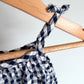 Gingham Blue Jumpsuit / 3-6m