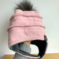 Pink Chin Strap Toque / 3-5 years
