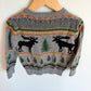 Moose and Tree Sweater / 2T